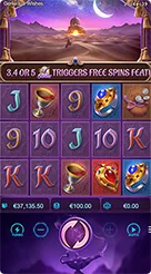 Genie's 3 Wishes · Panduan Struktur Kisi dan Pilihan Fitur Free Spins Genie's 3 Wishes